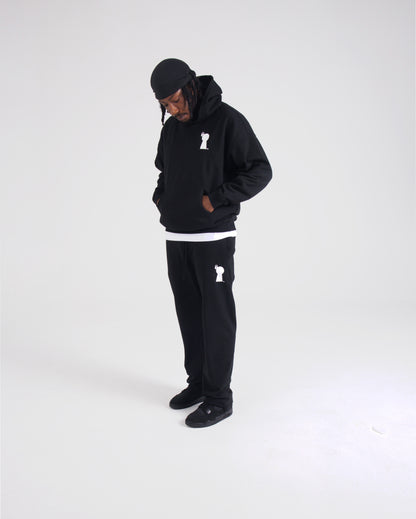 KEY LOGO HOODIE | BLACK