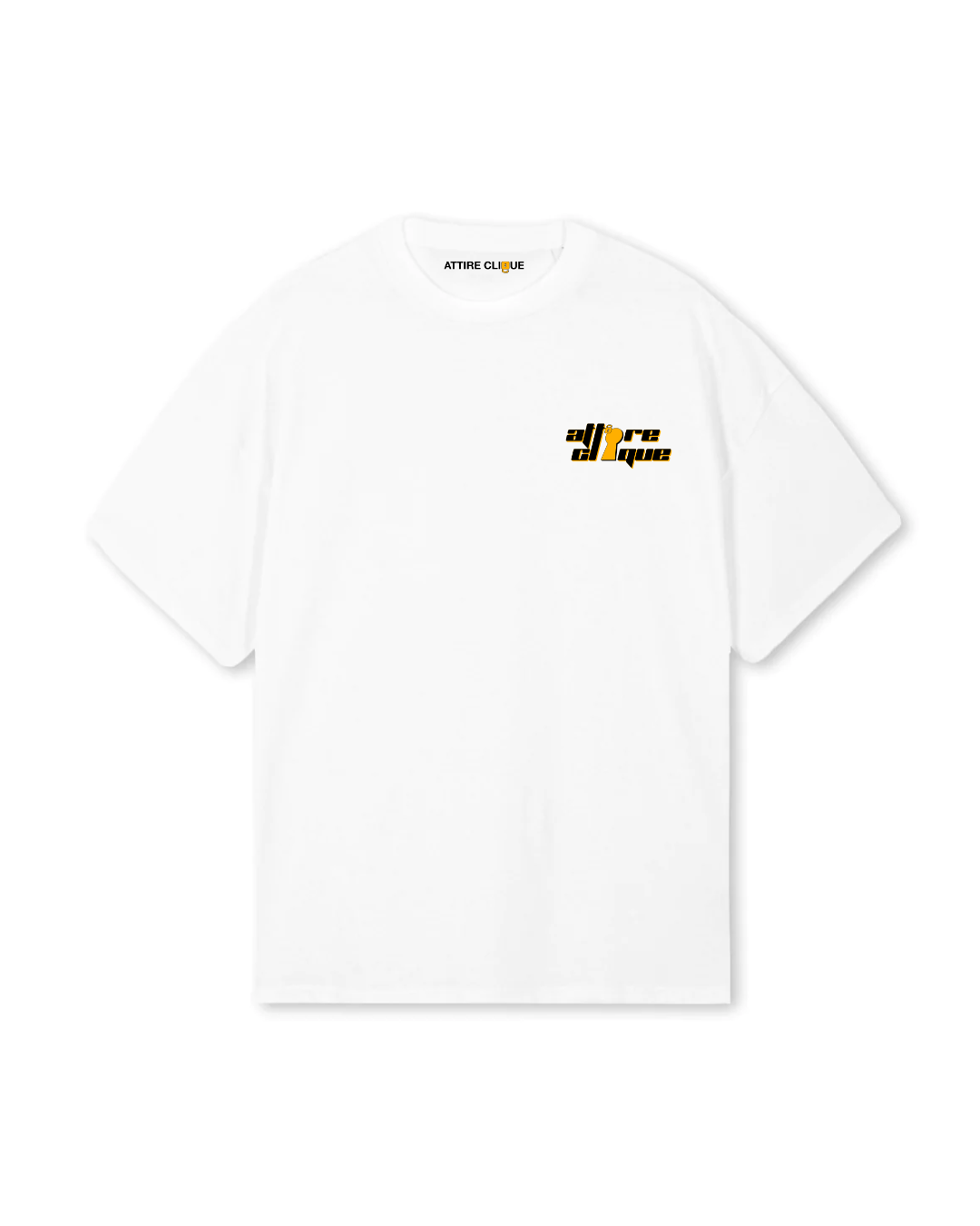 A2C T-SHIRT - WHITE/ ORANGE