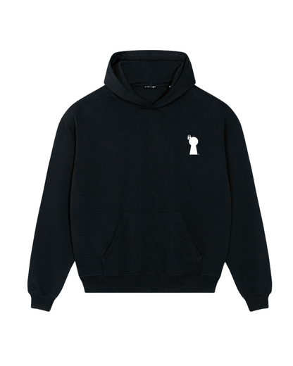 KEY LOGO HOODIE | BLACK