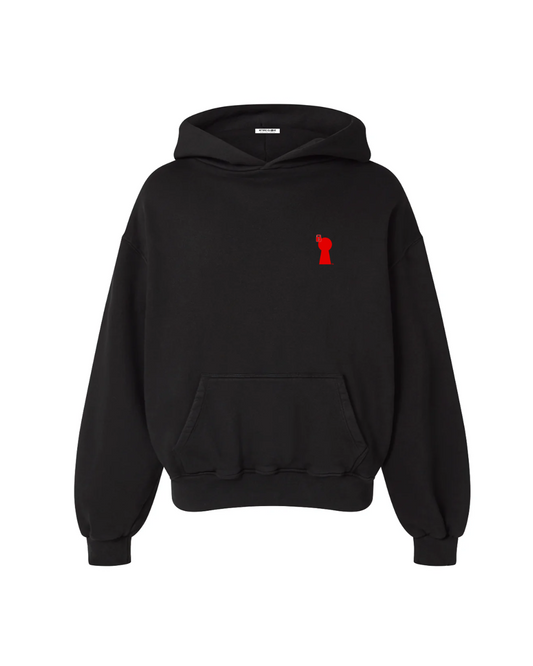 THE WORLD IS YOURS HOODIE - BLACK